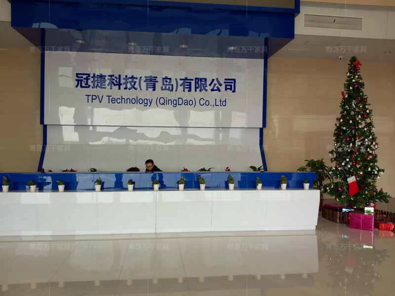 城陽 冠捷科技 豪華電動桌