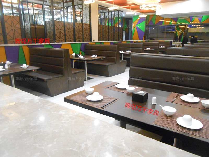  雍華庭大酒店 火鍋餐桌椅 城陽(yáng)店